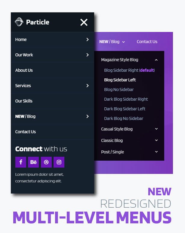 Particle - Modern Tech & Startup HTML Template